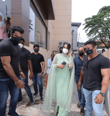 private security for Namitha Pramod