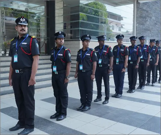 Disciplined Security Guard